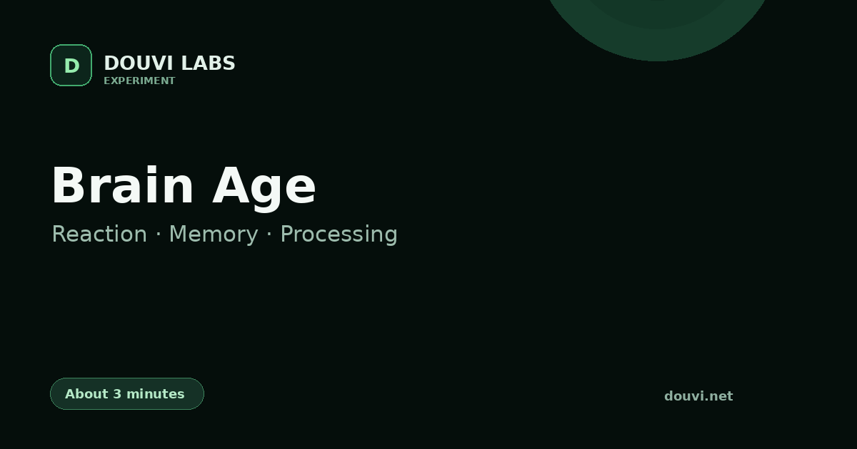 Brain Age